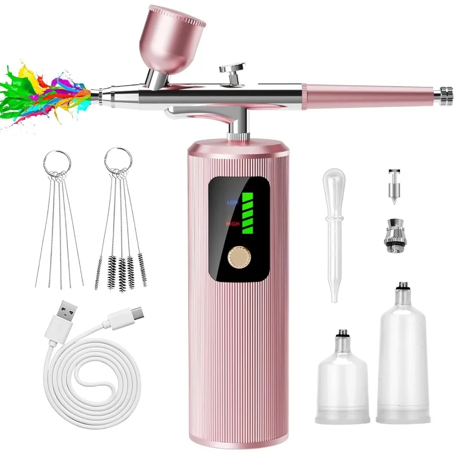 Airbrush Compressor Kit - Airbrush Kit with Compressor 48PSI HighPressure