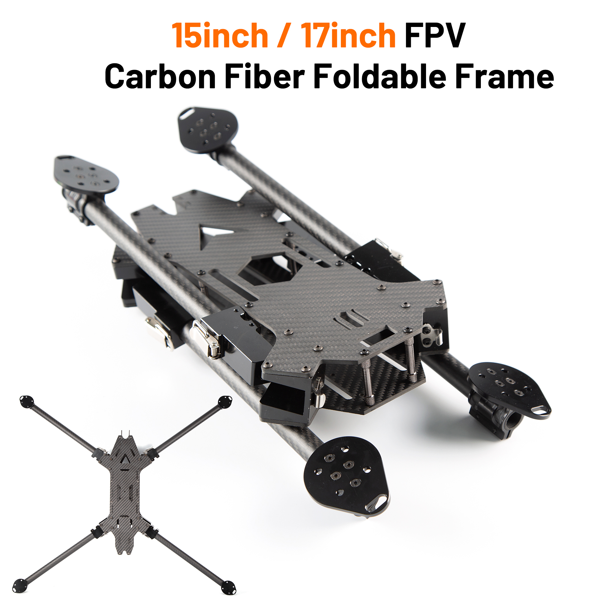 Model Kit Airplane - 15inch /17inch FPV Carbon Fiber Foldable