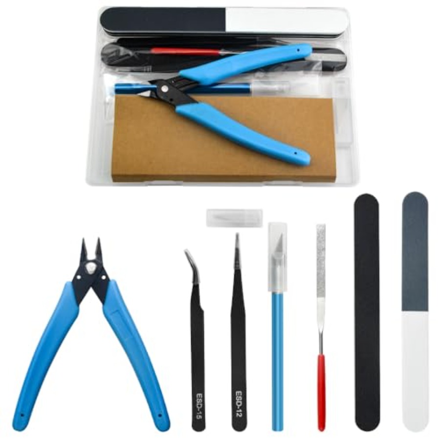 Model Kit Tool Set - Professional 8 PCS Model Tools Kit