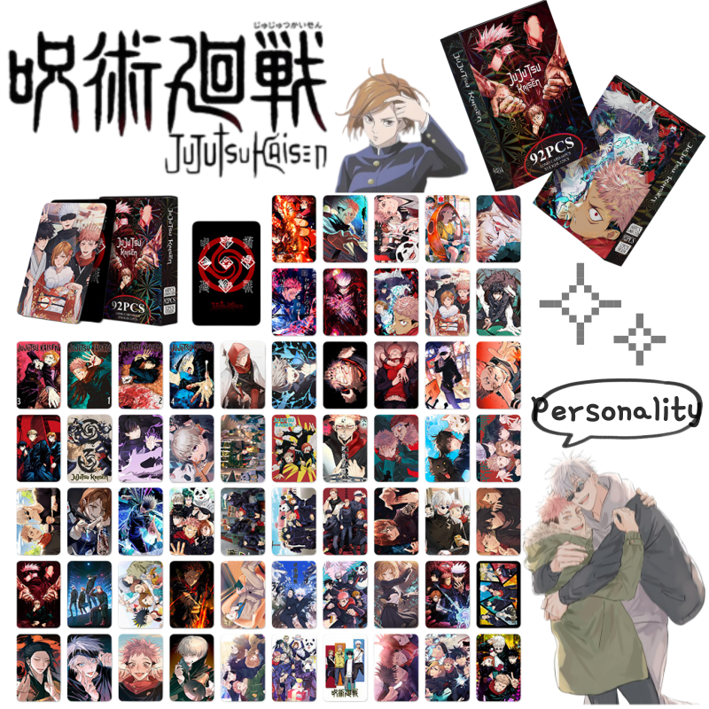 Model Kit New - 92pcs Jujutsu Kaisen Yuji Itadori and