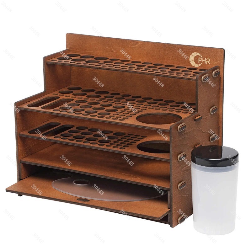 Model Kit Tools - Model Painting Brush Organizer Holds 88