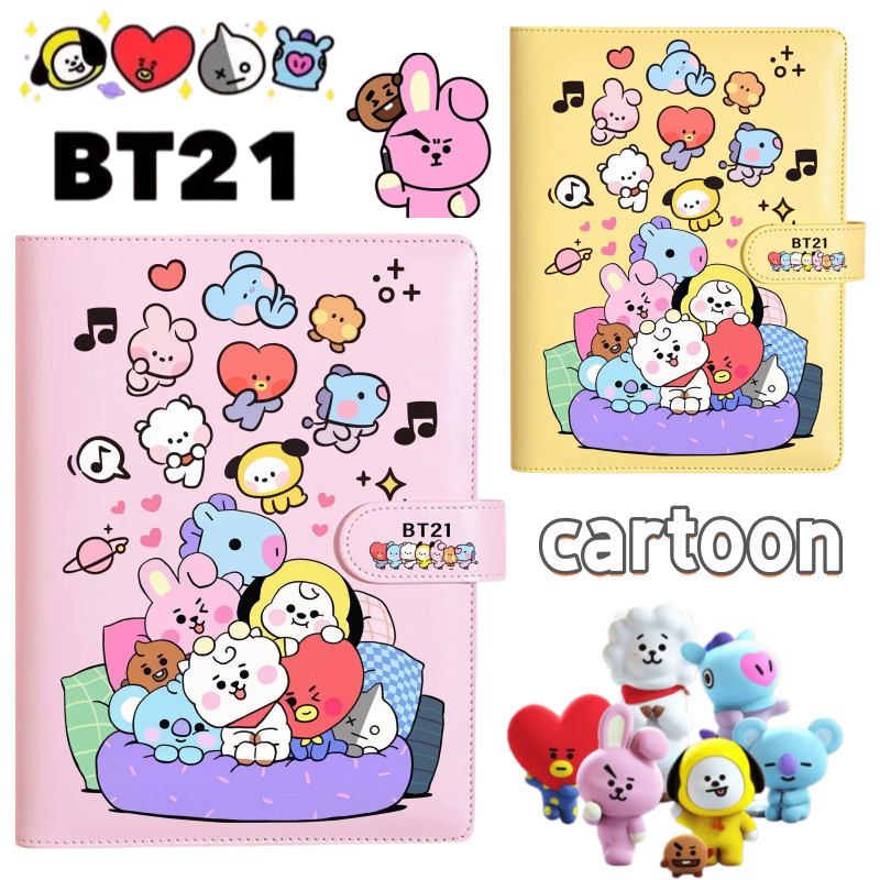 Model Kit New - New Creative BT21 Notebook, Cute Cartoon