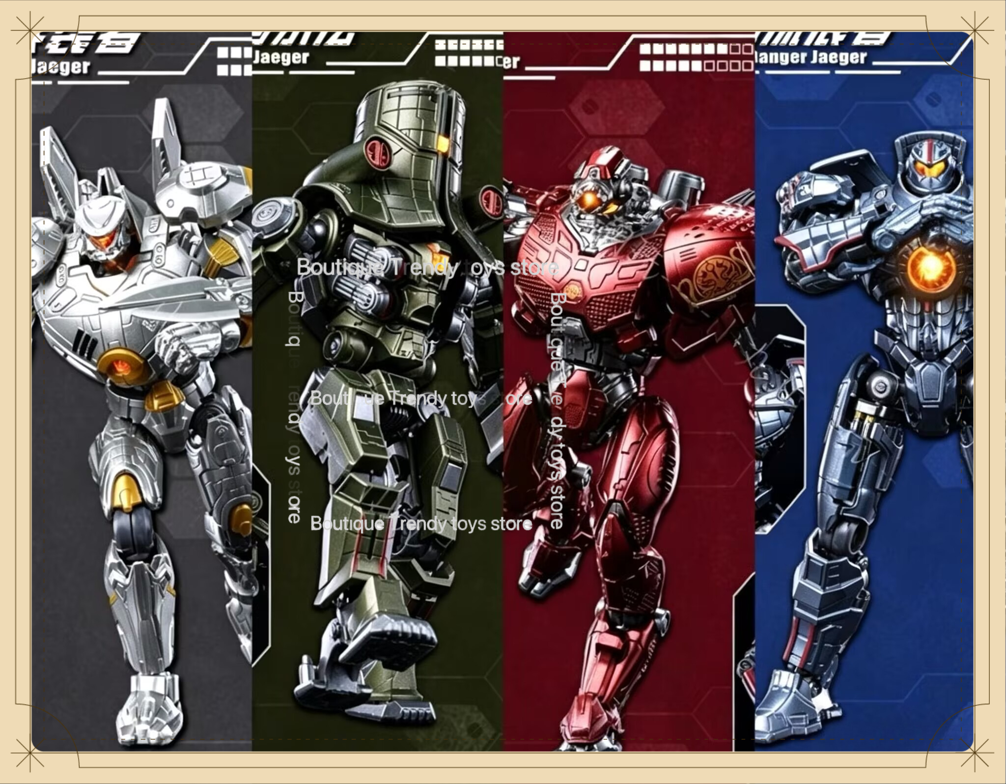 Model Kit Pacific Rim - New Empire Sky Studio Pacific Rim