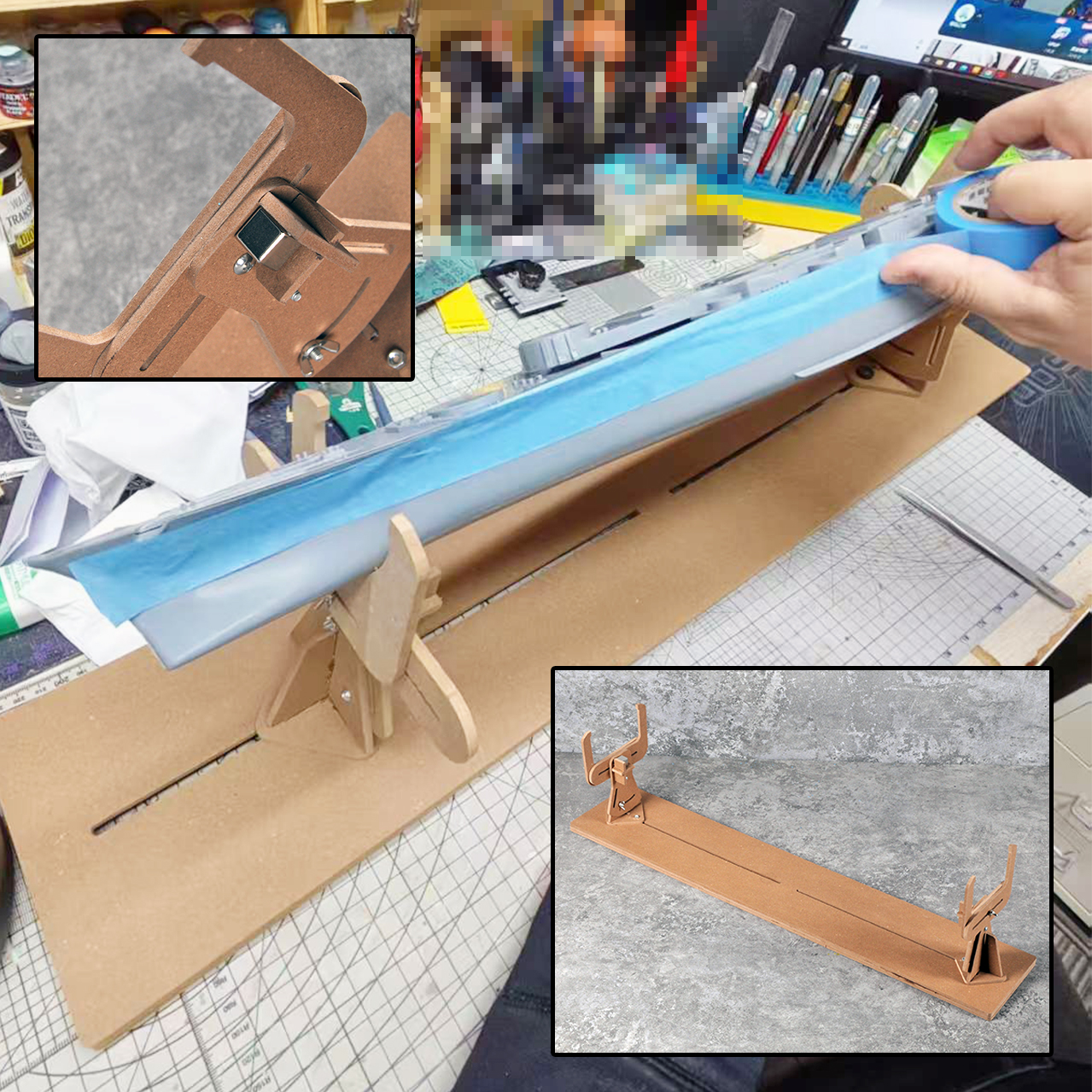 Model Kit Centaur - ships model Building Berth jig Assemble