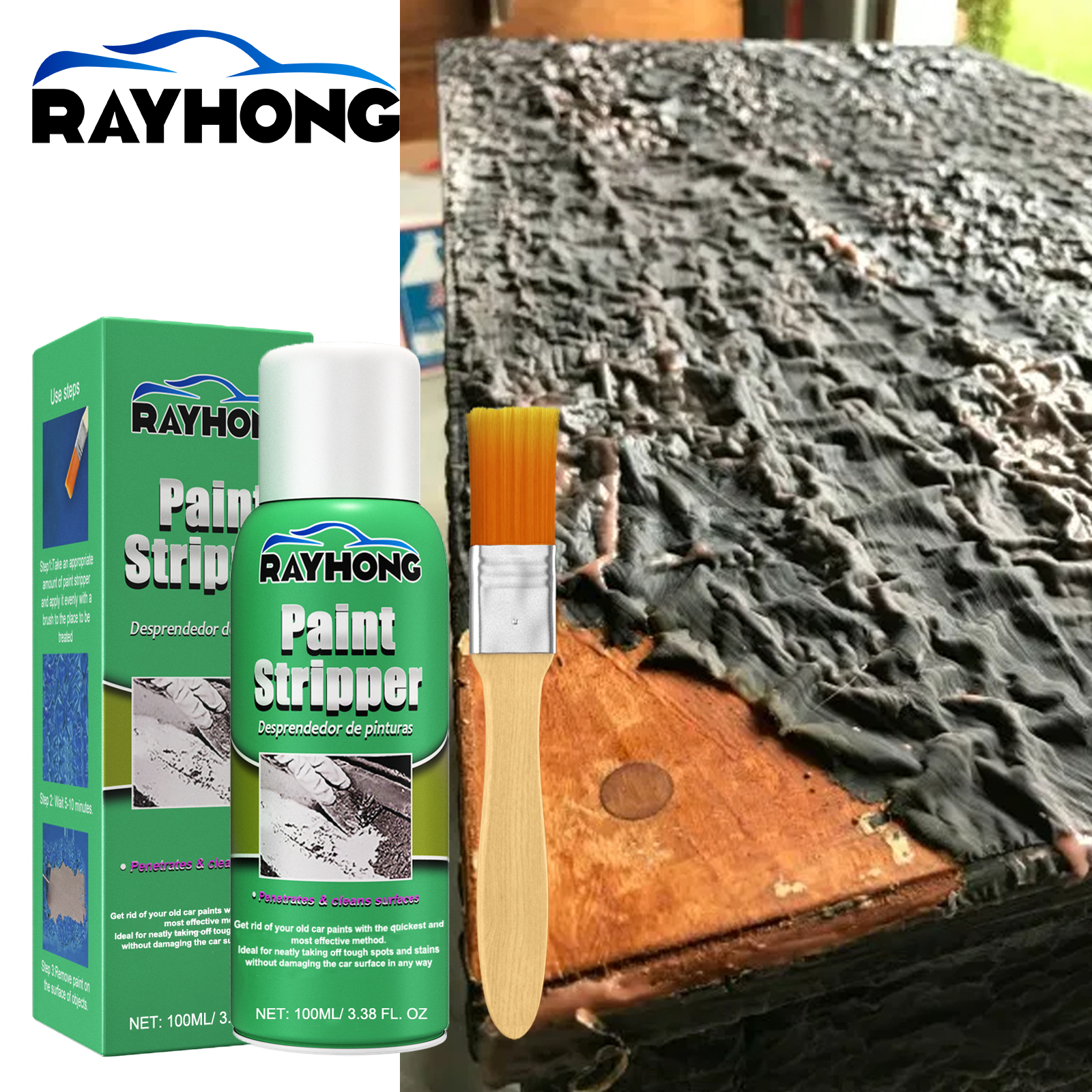 Model Kit Paint Remover - Rayhong Paint Remover Kit for Car