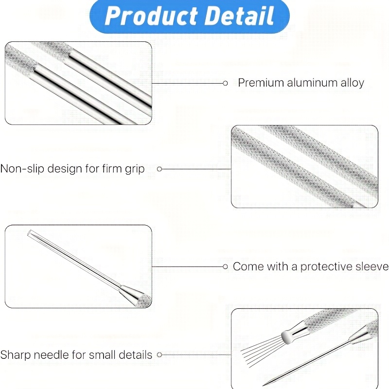 8Pcs Aluminum Rod Ceramic Tool - Model Kit Tools avaliação e preço