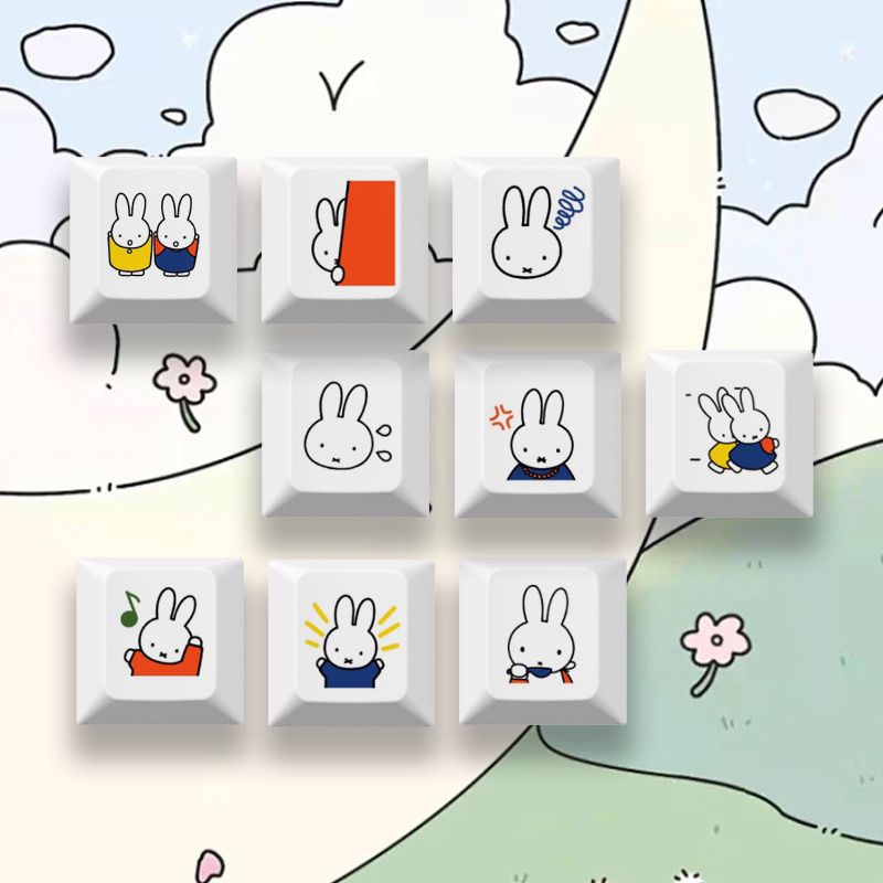 New Miffy rabbit cartoon cute  - Model Kit New avaliação e preço