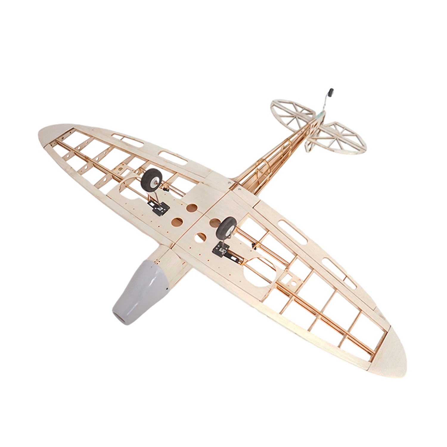 RC AirPlanes Laser Cut Balsa W - Model Kit Spitfire avaliação e preço