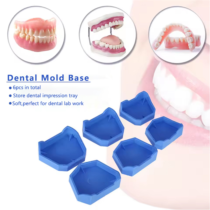 2/6Pcs Dental Model Base Silic - Model Kit Tool Set avaliação e preço