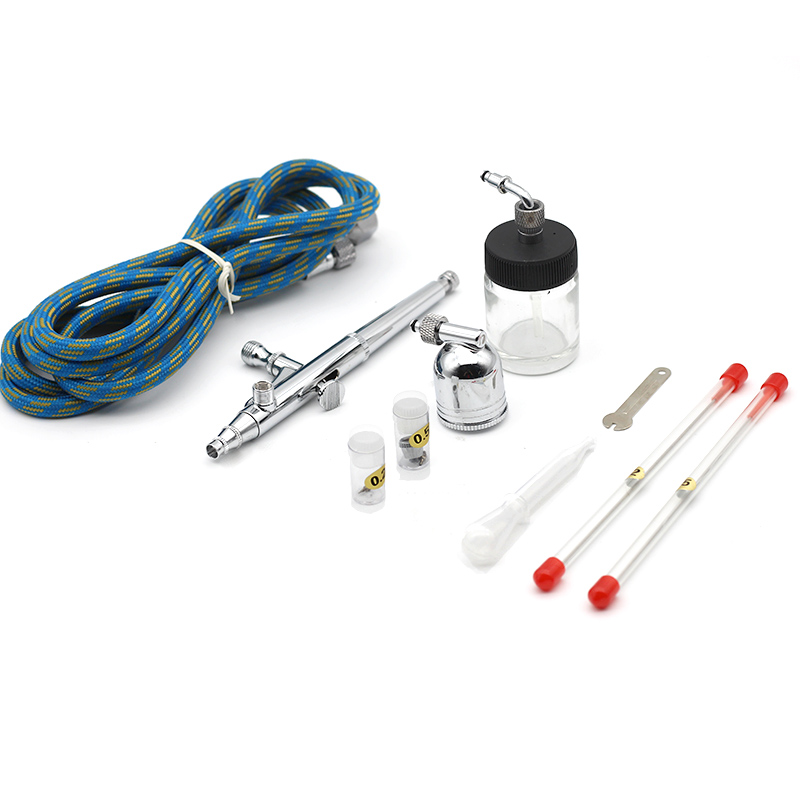 Portable Dual Action Airbrush  - Airbrush Compressor Kit avaliação e preço