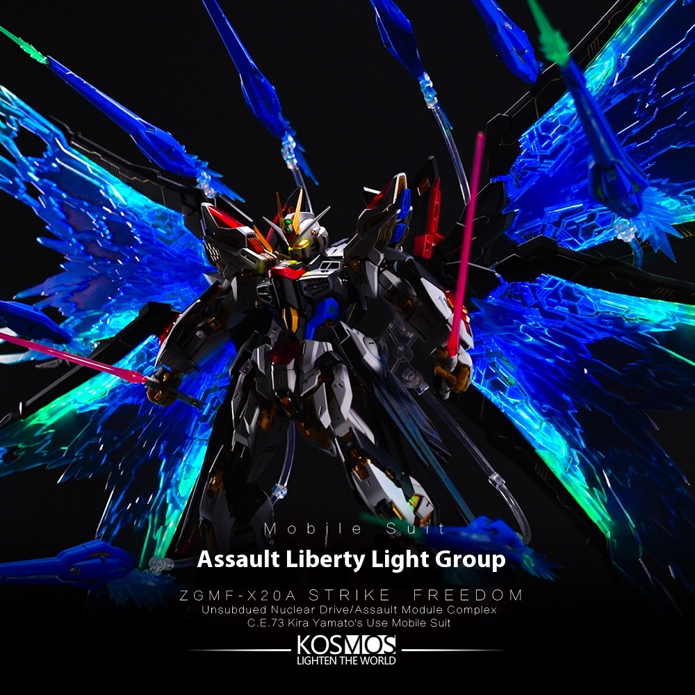 Kosmos MGEX Aile Strike Freedo - Model Kit Nemesis avaliação e preço