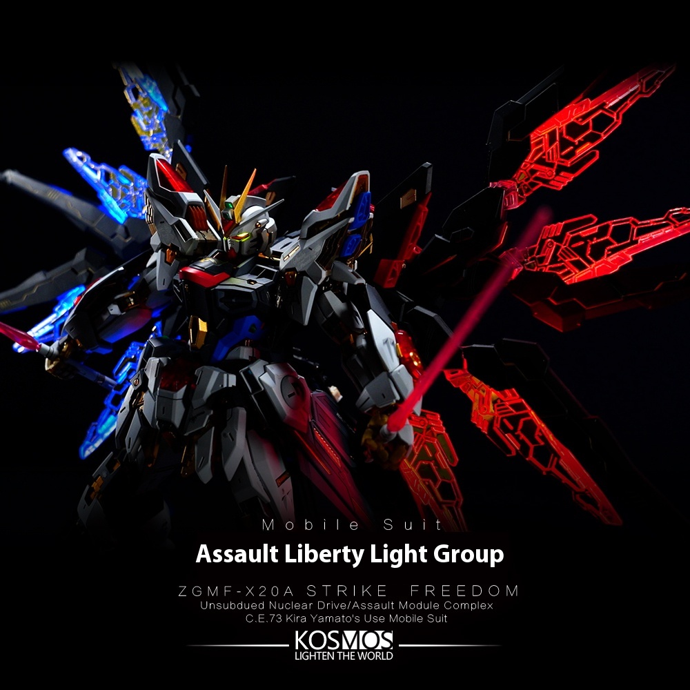 Kosmos MGEX Aile Strike Freedo - Model Kit Nemesis avaliação e preço