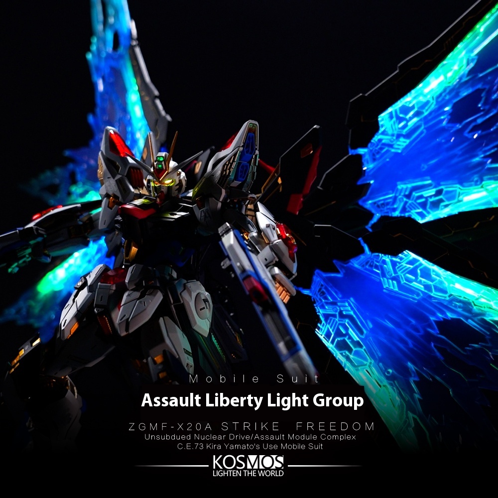 Kosmos MGEX Aile Strike Freedo - Model Kit Nemesis avaliação e preço