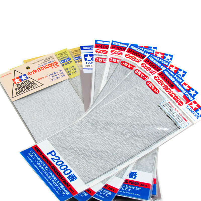Tamiya Finishing Abrasives San - Model Kit Tool Set avaliação e preço
