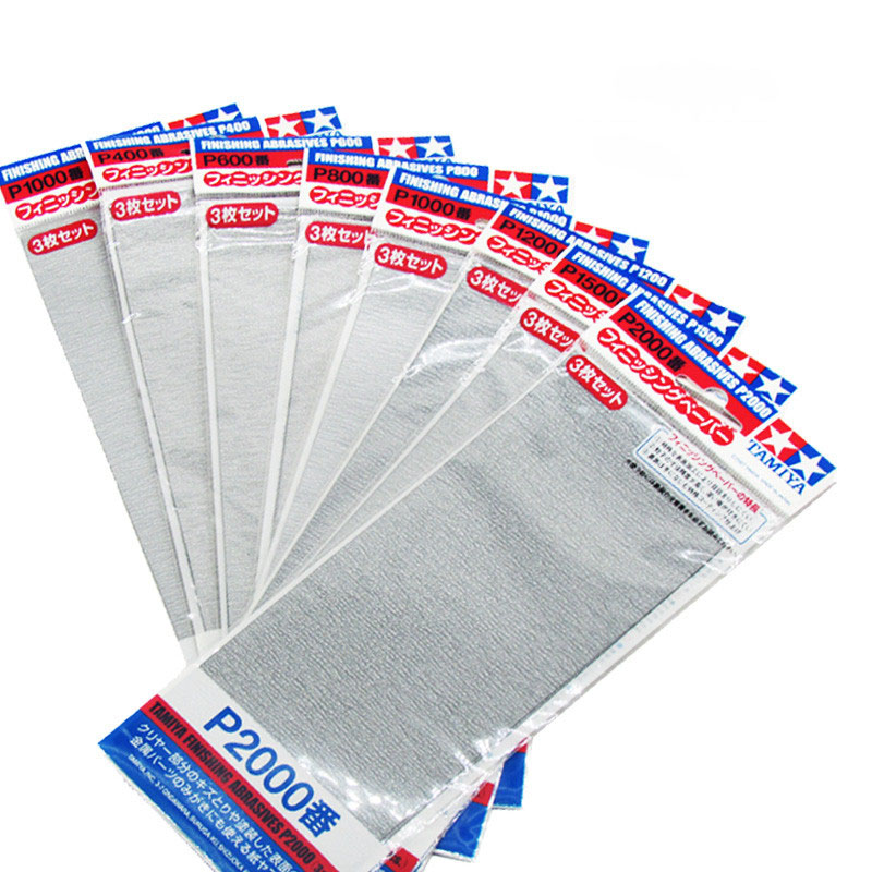 Tamiya Finishing Abrasives San - Model Kit Tool Set avaliação e preço