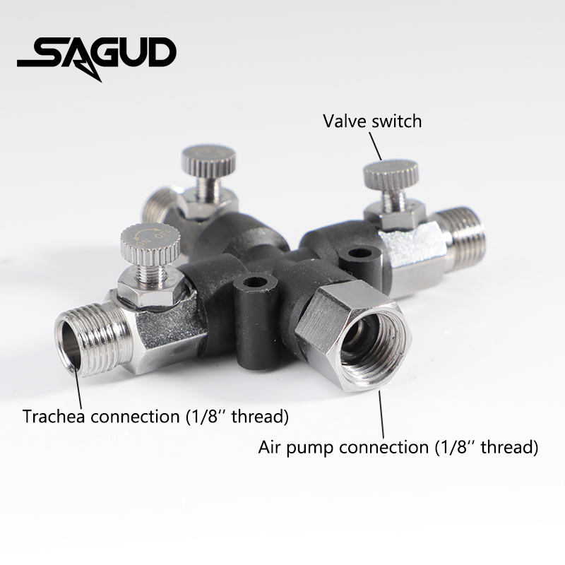 3 Way Airbrush Adapter SD-403/ - Airbrush Compressor Kit avaliação e preço