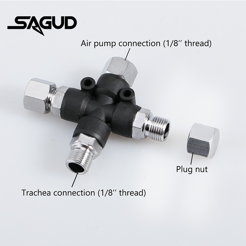 3 Way Airbrush Adapter SD-403/ - Airbrush Compressor Kit avaliação e preço