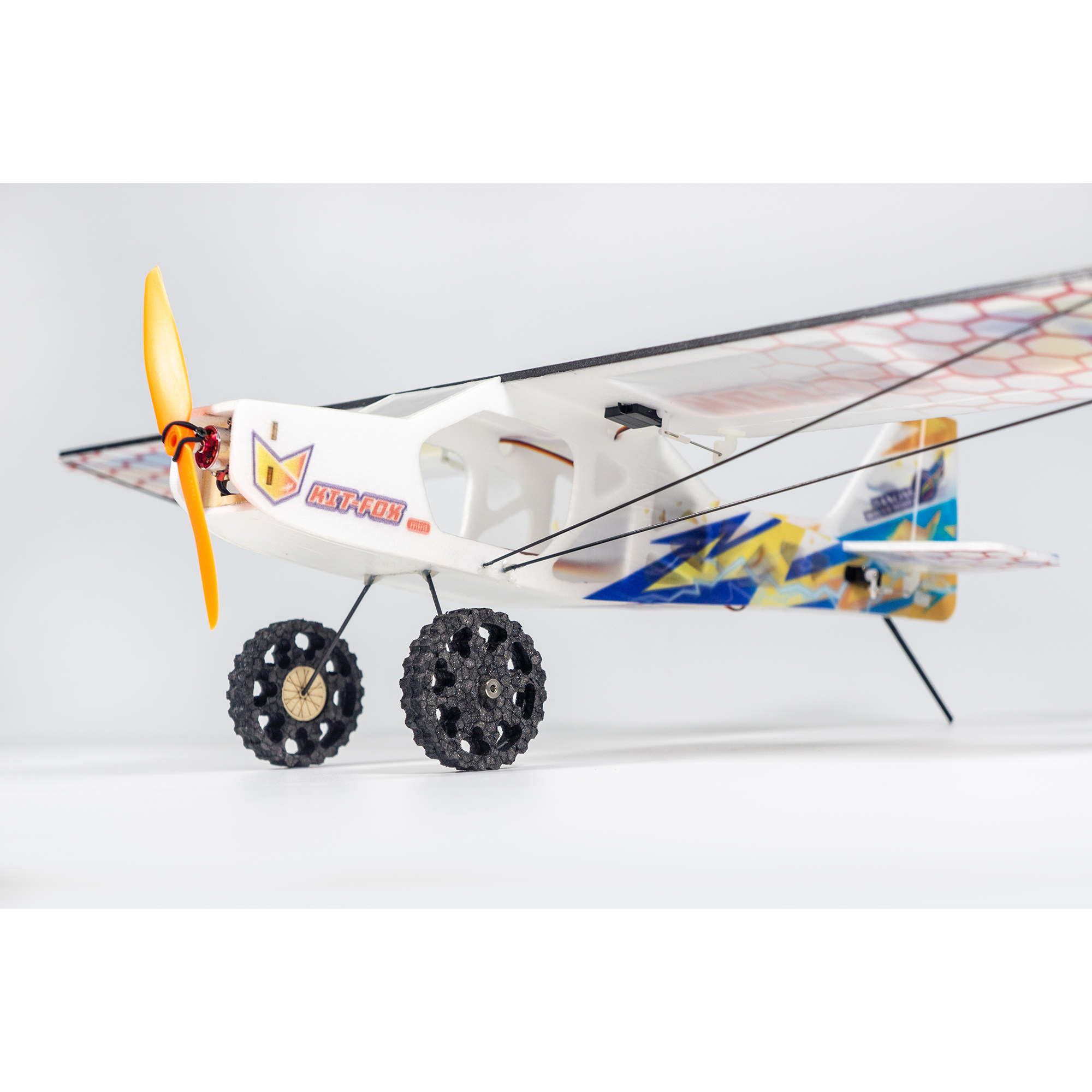 KIT-FOX V2025 RC Airplane Kit  - Model Kit Airplane avaliação e preço