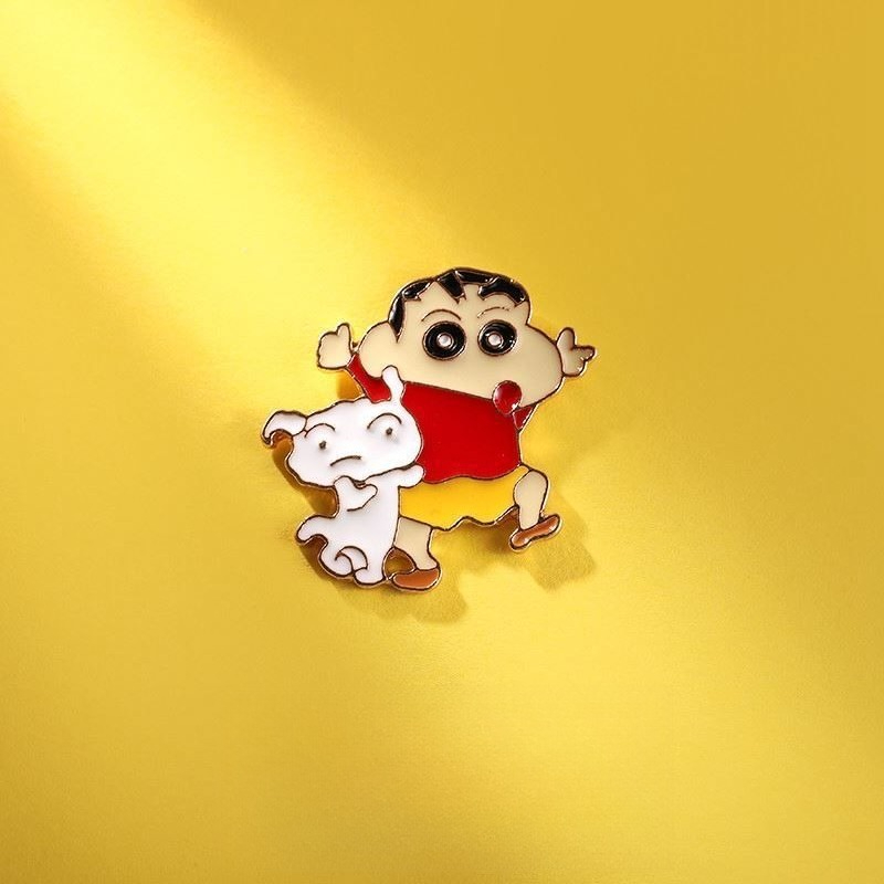Crayon Shin-chan Pochi badge c - Model Kit New avaliação e preço