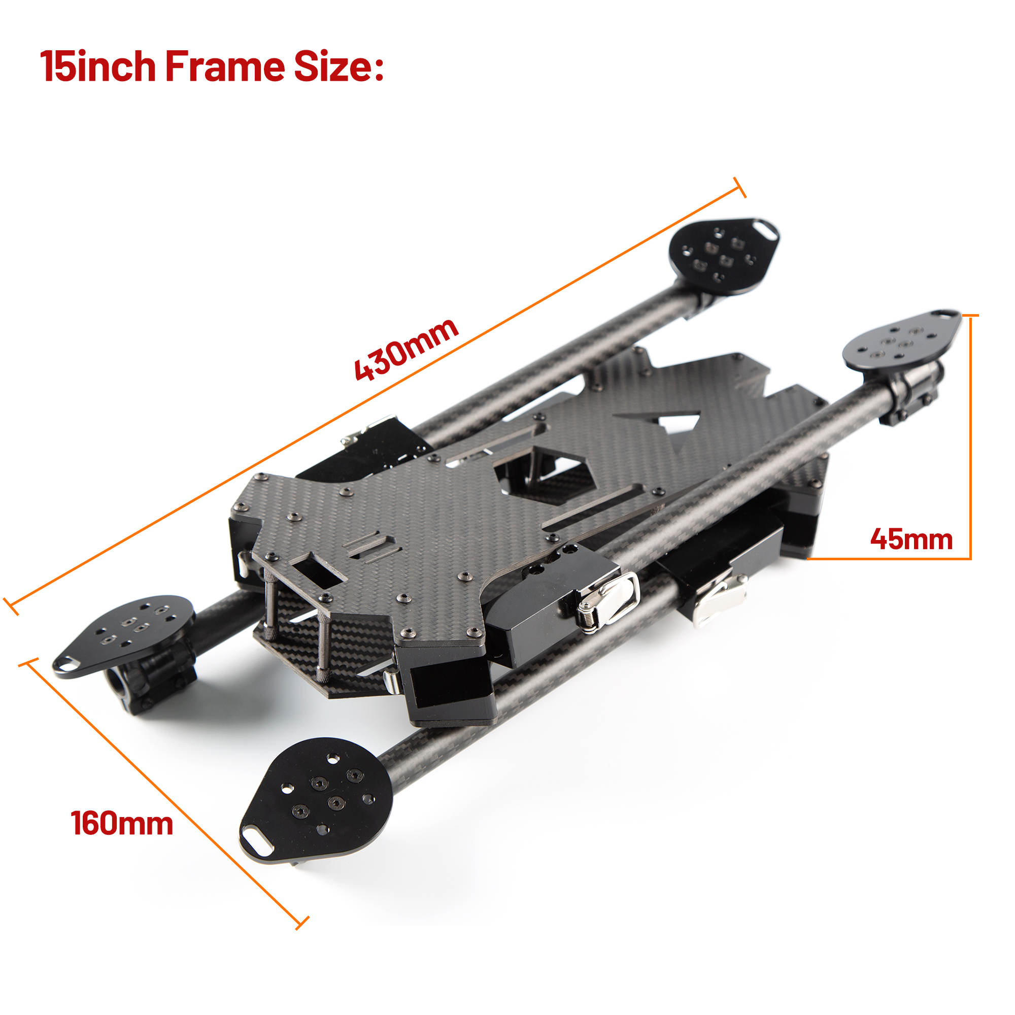 15inch /17inch FPV Carbon Fibe - Model Kit Airplane avaliação e preço