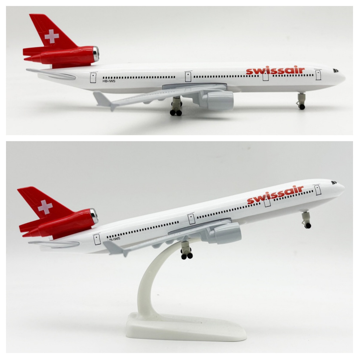 20CM Scale Plane Alloy Swiss A - Model Kit Airplane avaliação e preço