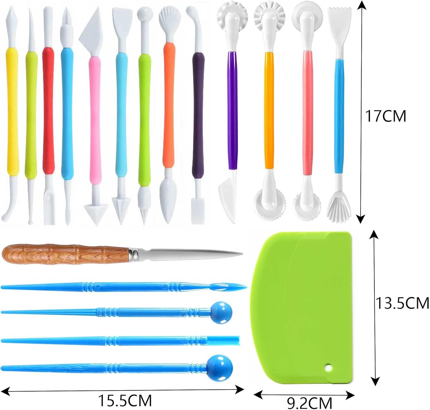 Air Dry Clay Sculpting Tools,  - Model Kit Tools avaliação e preço