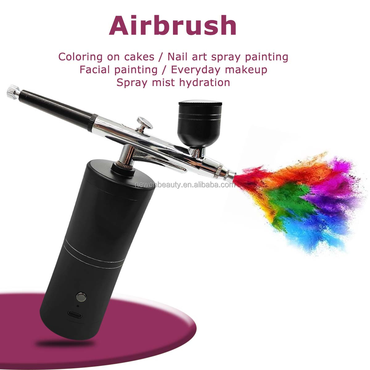 Cordless Airbrush Kit with Com - Airbrush Compressor Kit avaliação e preço