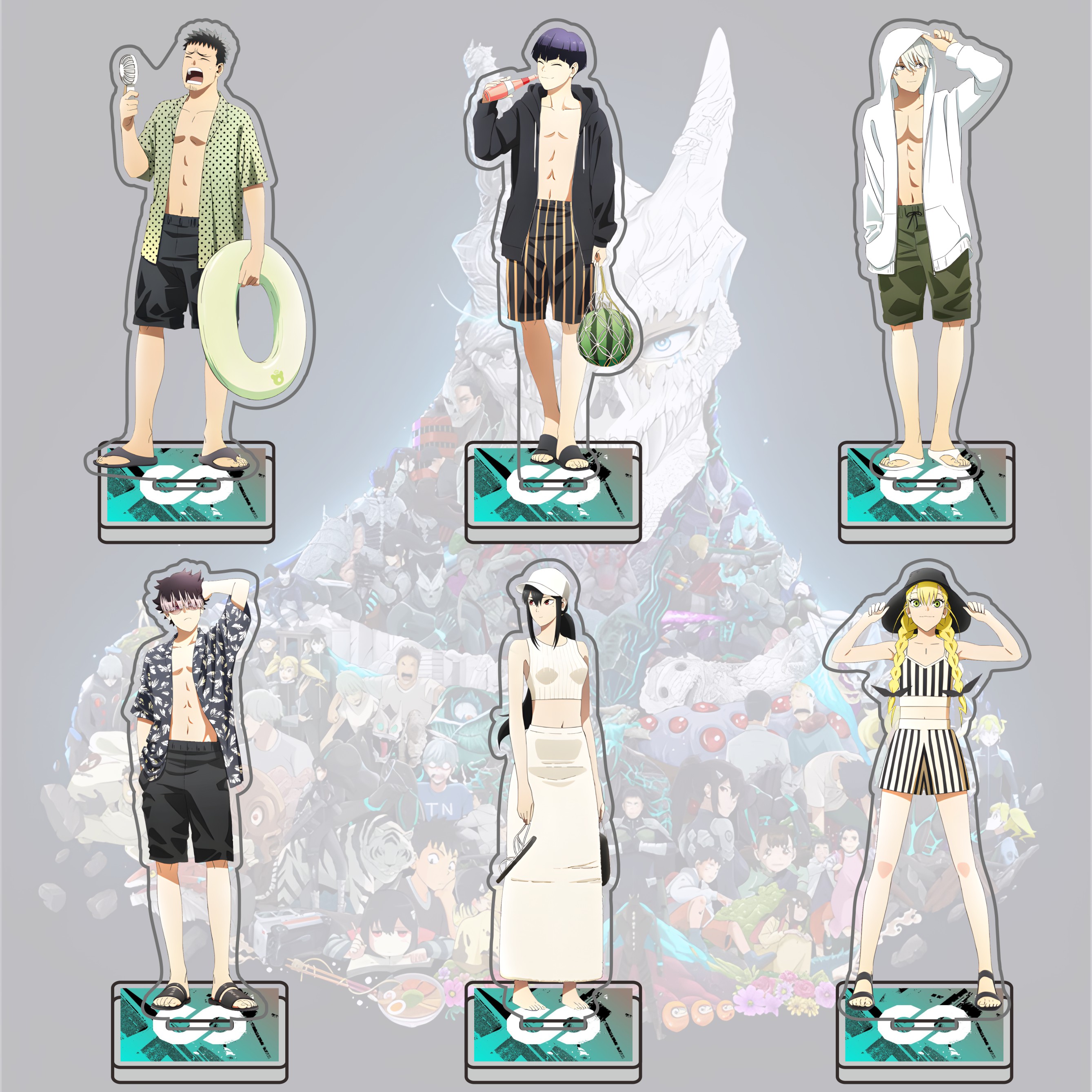 Anime Kaiju No 8 Acrylic Stand - Model Kit Kaiju No 8 avaliação e preço