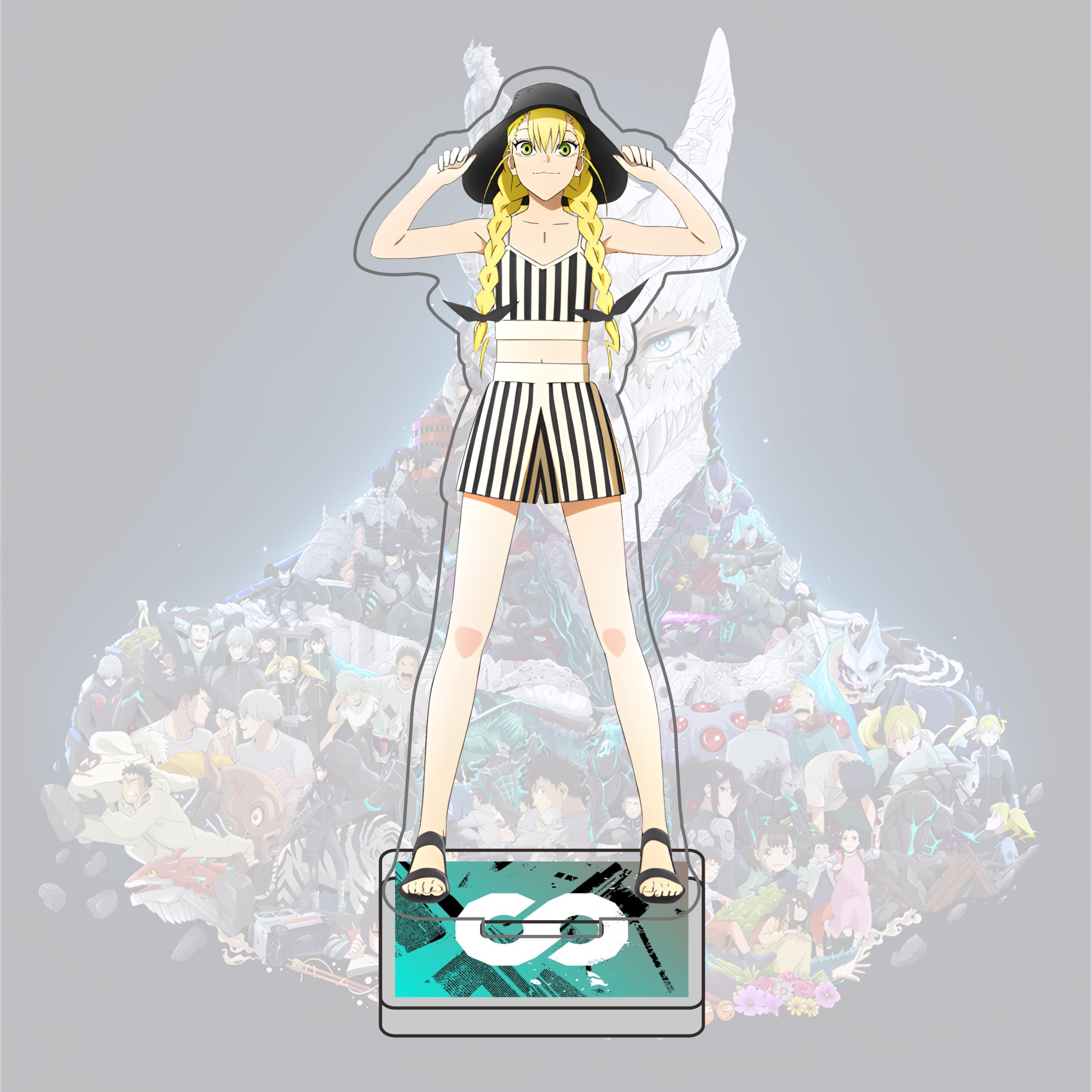 Anime Kaiju No 8 Acrylic Stand - Model Kit Kaiju No 8 avaliação e preço