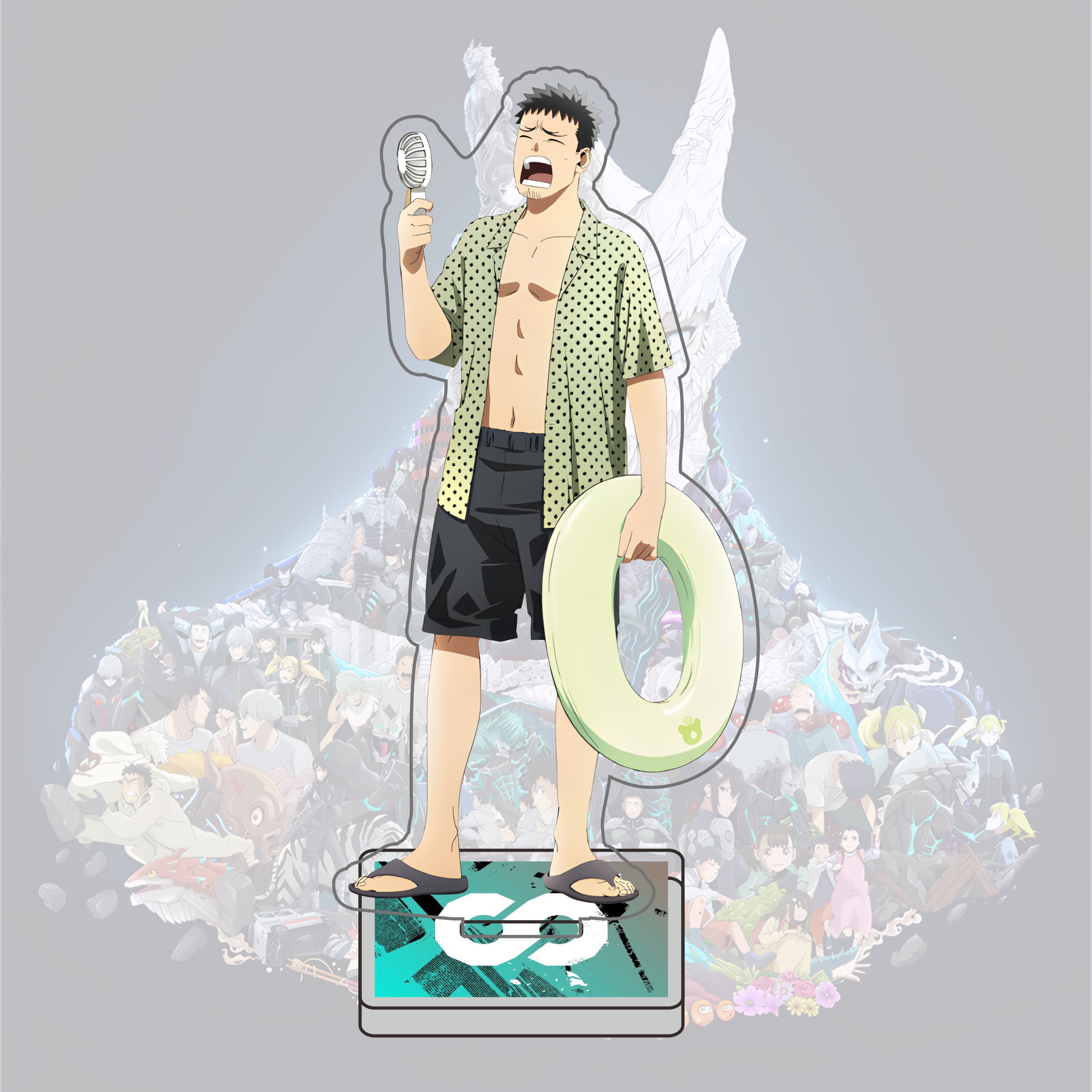 Anime Kaiju No 8 Acrylic Stand - Model Kit Kaiju No 8 avaliação e preço