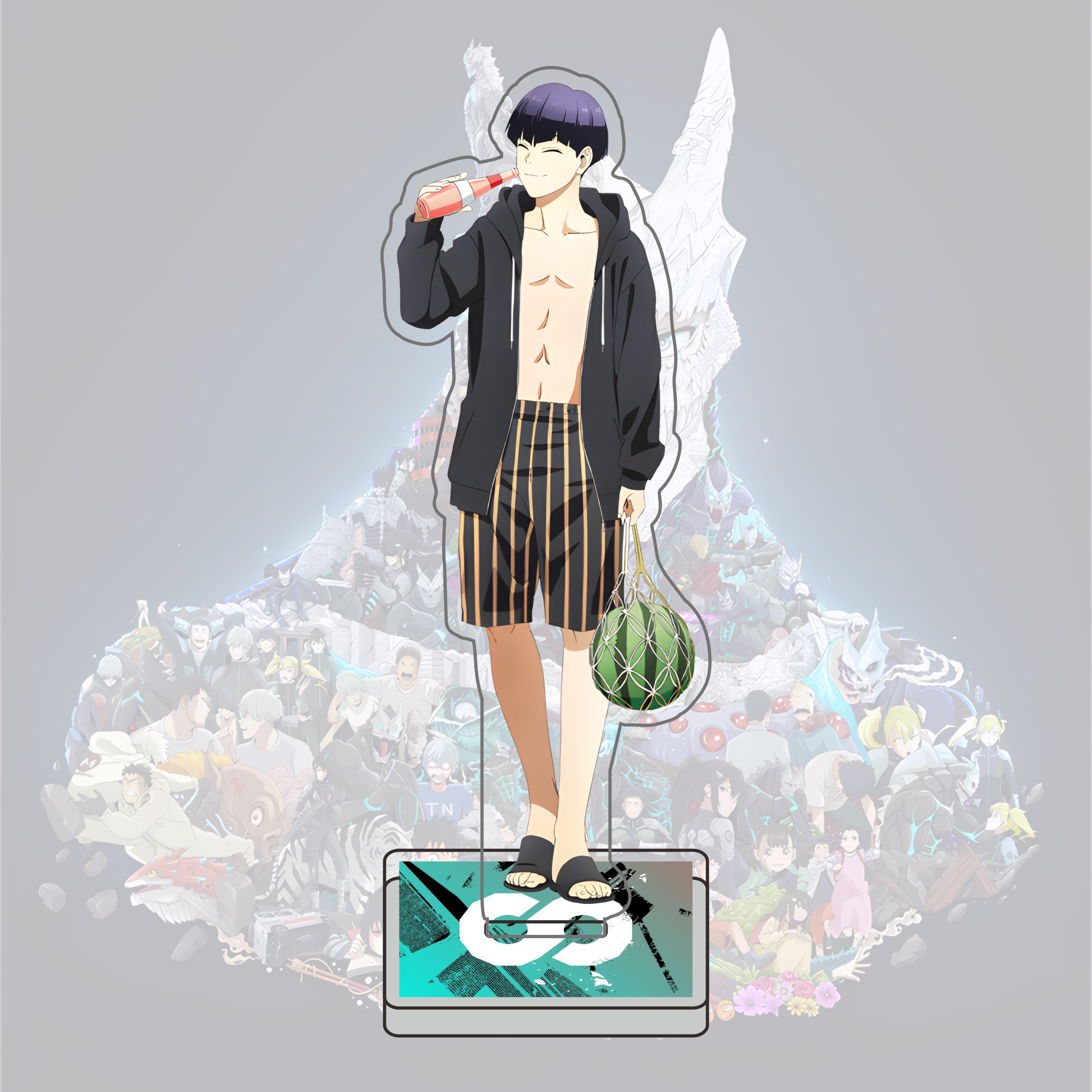 Anime Kaiju No 8 Acrylic Stand - Model Kit Kaiju No 8 avaliação e preço