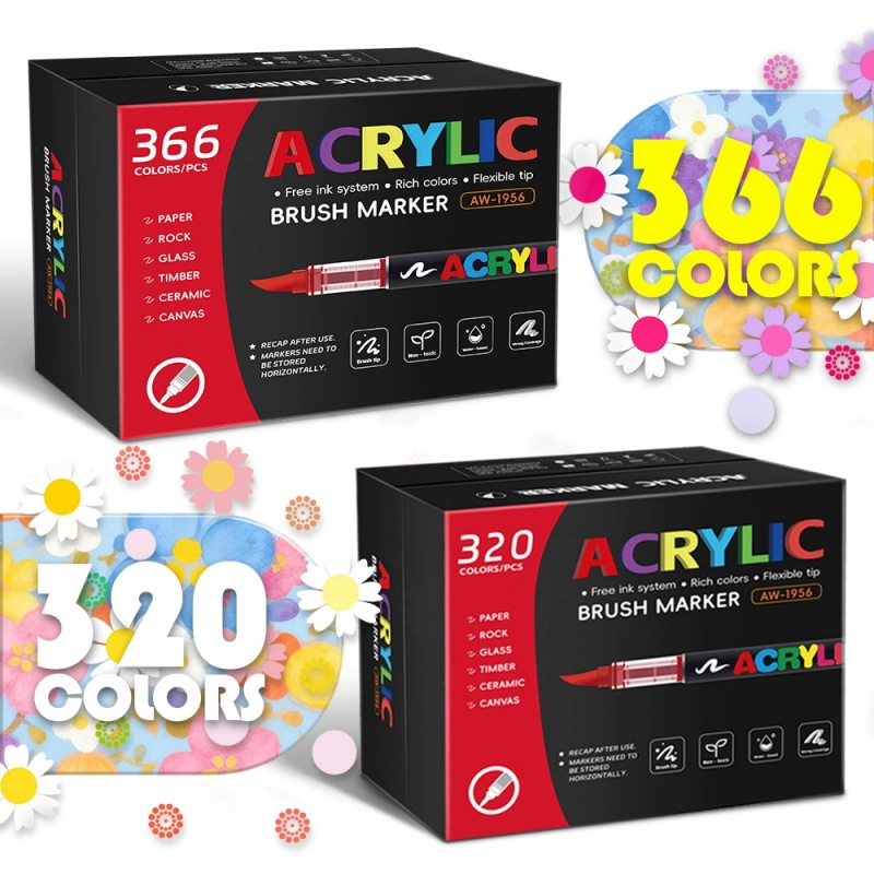 320/366 Colors Set Acrylic Pai - Model Kit Paint Remover avaliação e preço