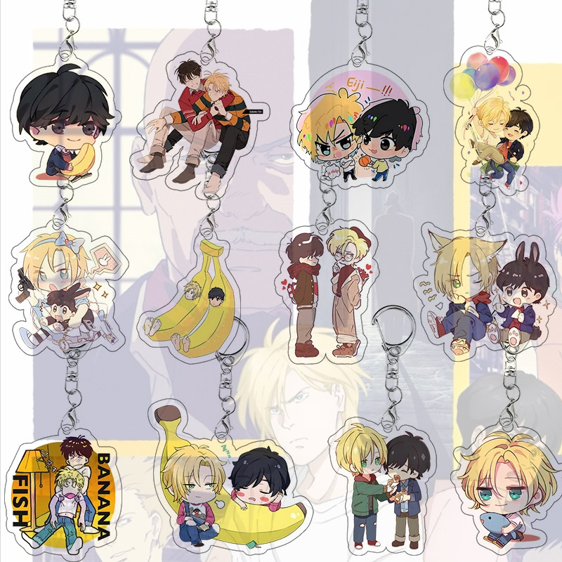 Banana Fish Acrylic Keychain A - Model Kit Lynx avaliação e preço