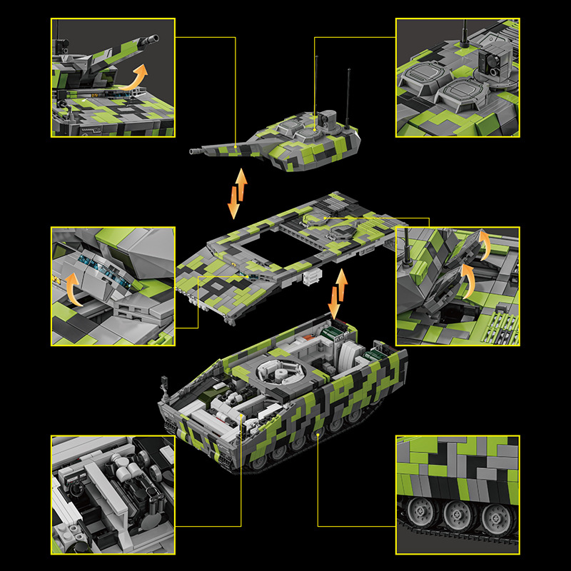 96011 Modern Military KF41 Lyn - Model Kit Lynx avaliação e preço