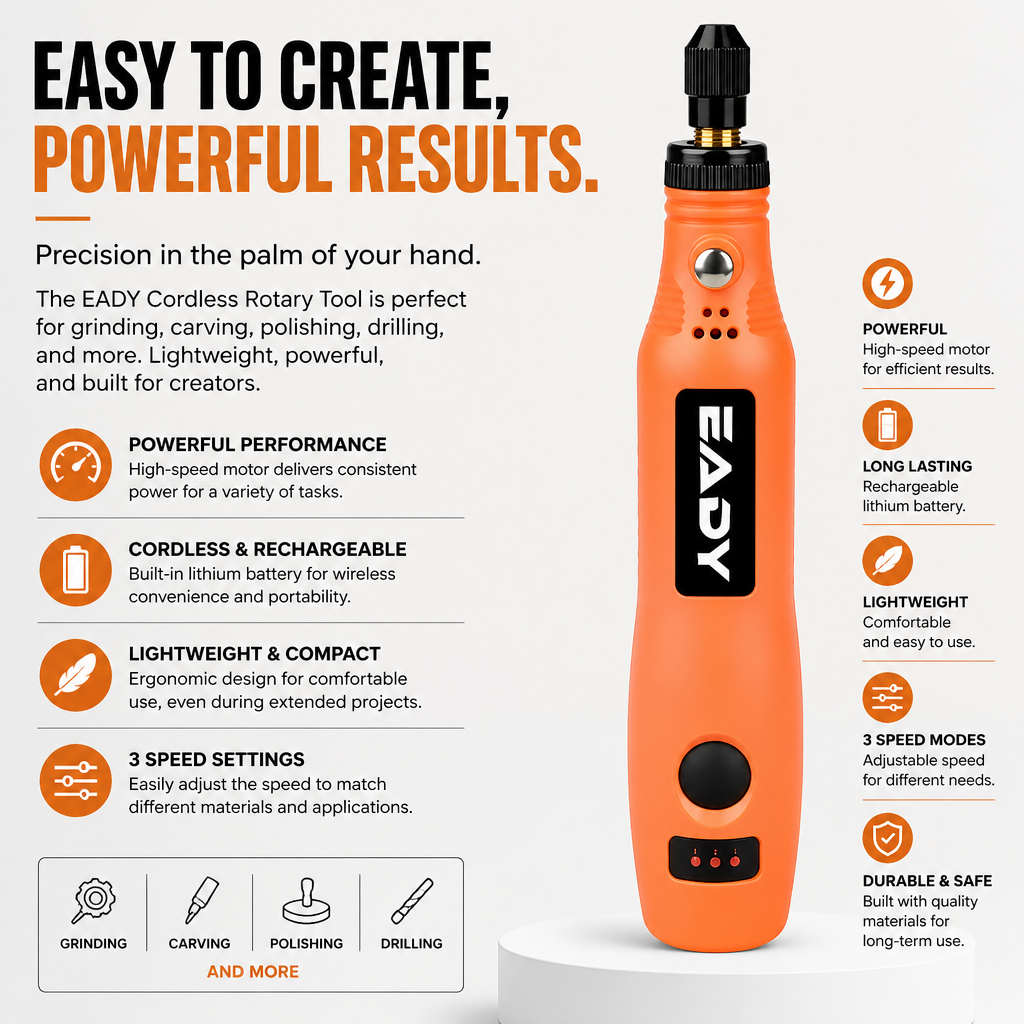 USB Cordless Rotary Tool Kit – - Model Kit Tools avaliação e preço