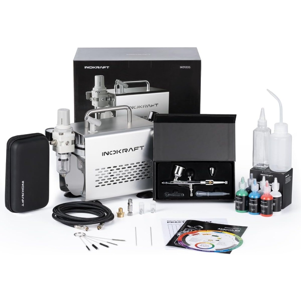 Airbrush Kit with Air Compress - Airbrush Compressor Kit avaliação e preço