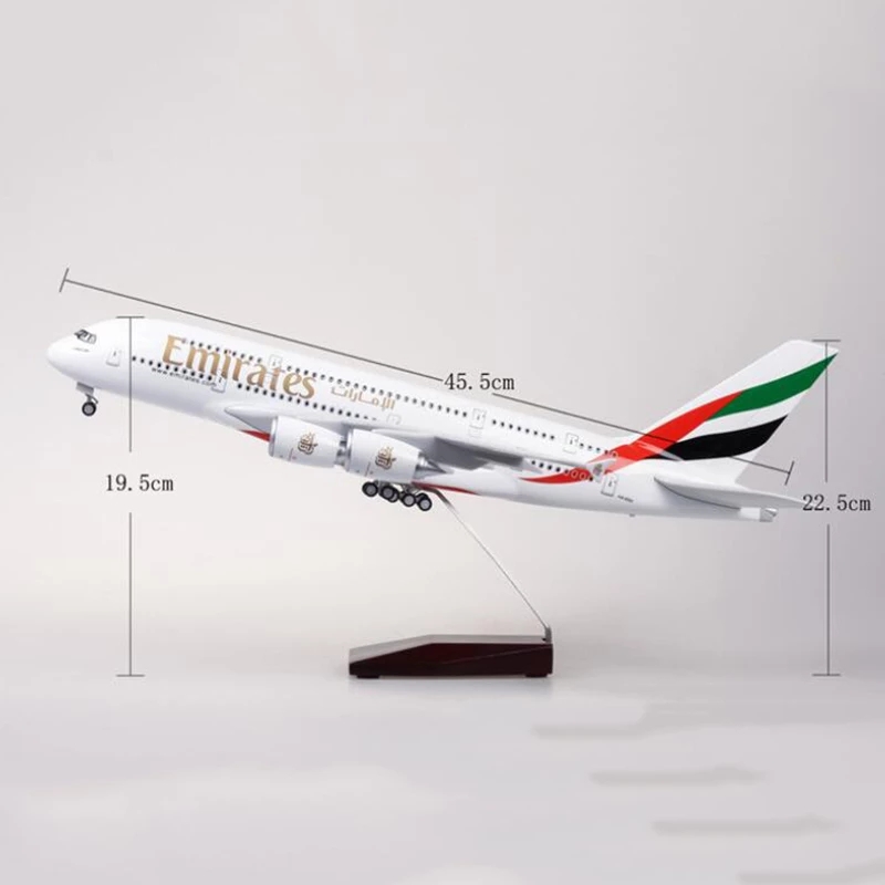 New Emirates A380 Model Plane  - Model Kit Airplane avaliação e preço