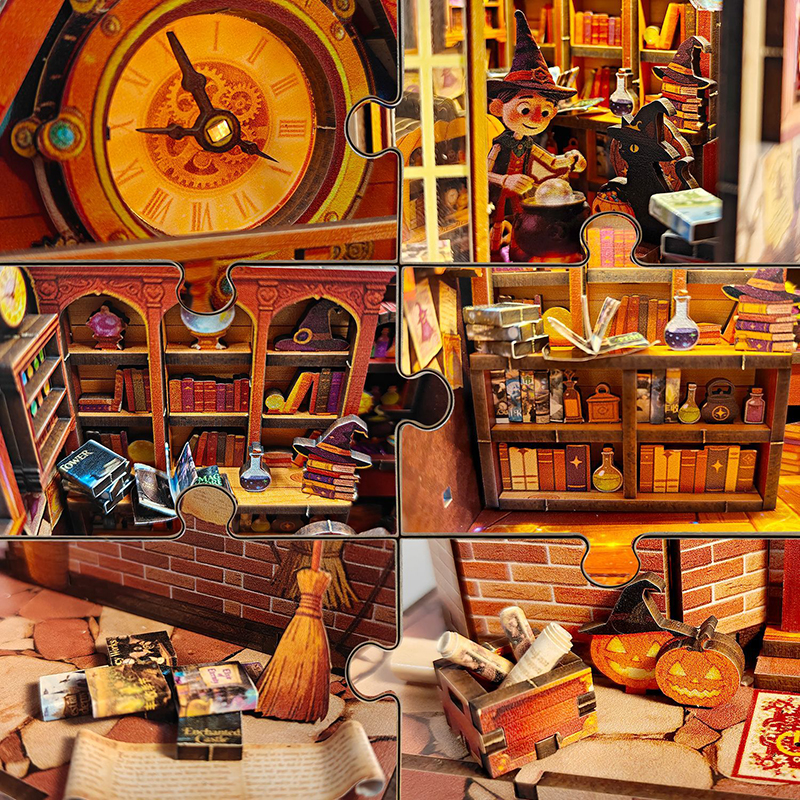 New Wooden Dollhouse Time Pavi - Model Kit Centaur avaliação e preço