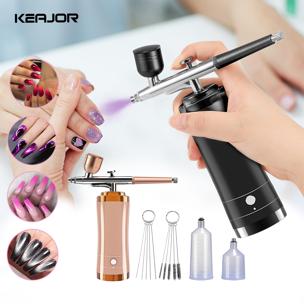 Airbrush Nail Painting Machine - Airbrush Compressor Kit avaliação e preço