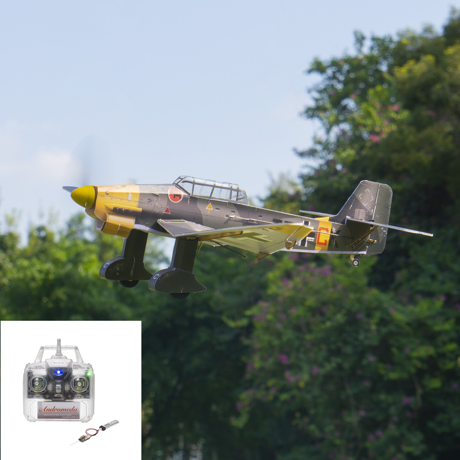 Ju-87 Stuka Bom DIY RC Kit w/G - Model Kit Airplane avaliação e preço