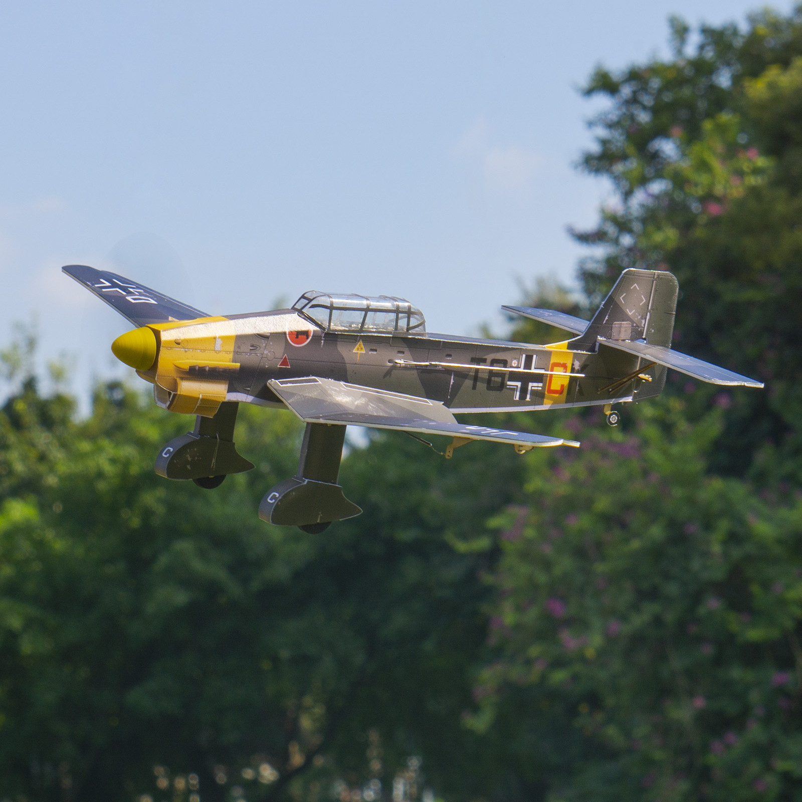 Ju-87 Stuka Bom DIY RC Kit w/G - Model Kit Airplane avaliação e preço