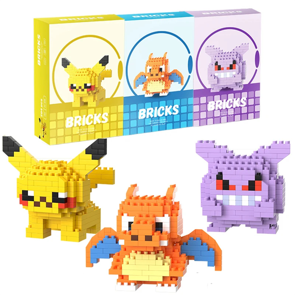 Pokemon Micro Building Blocks  - Model Kit Centaur avaliação e preço