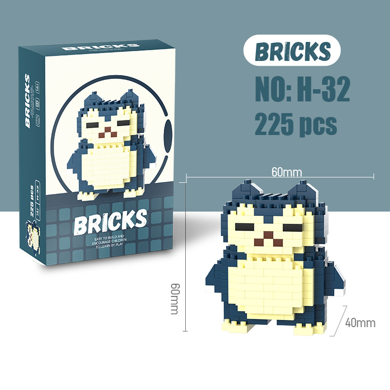 Pokemon Micro Building Blocks  - Model Kit Centaur avaliação e preço