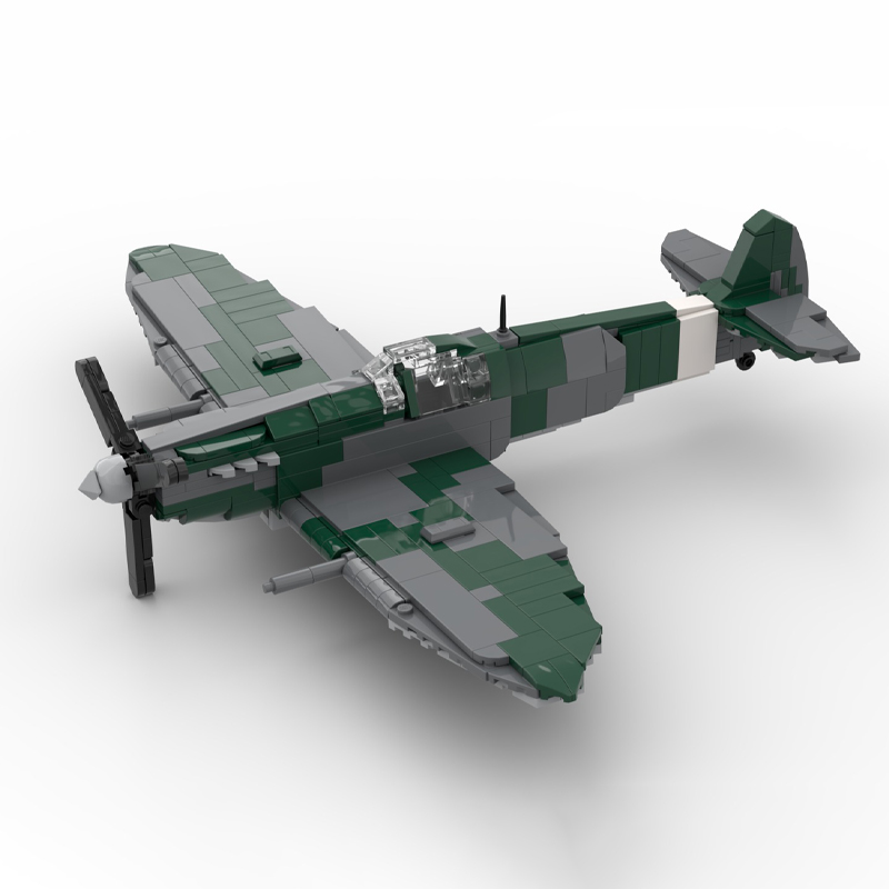 559 Pcs Customize Build Blocks - Model Kit Spitfire avaliação e preço