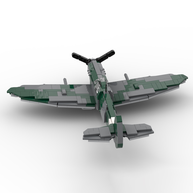 559 Pcs Customize Build Blocks - Model Kit Spitfire avaliação e preço
