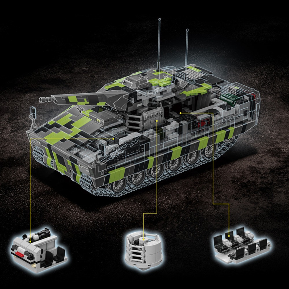 96011 2708pcs KF41 Lynx Infant - Model Kit Lynx avaliação e preço