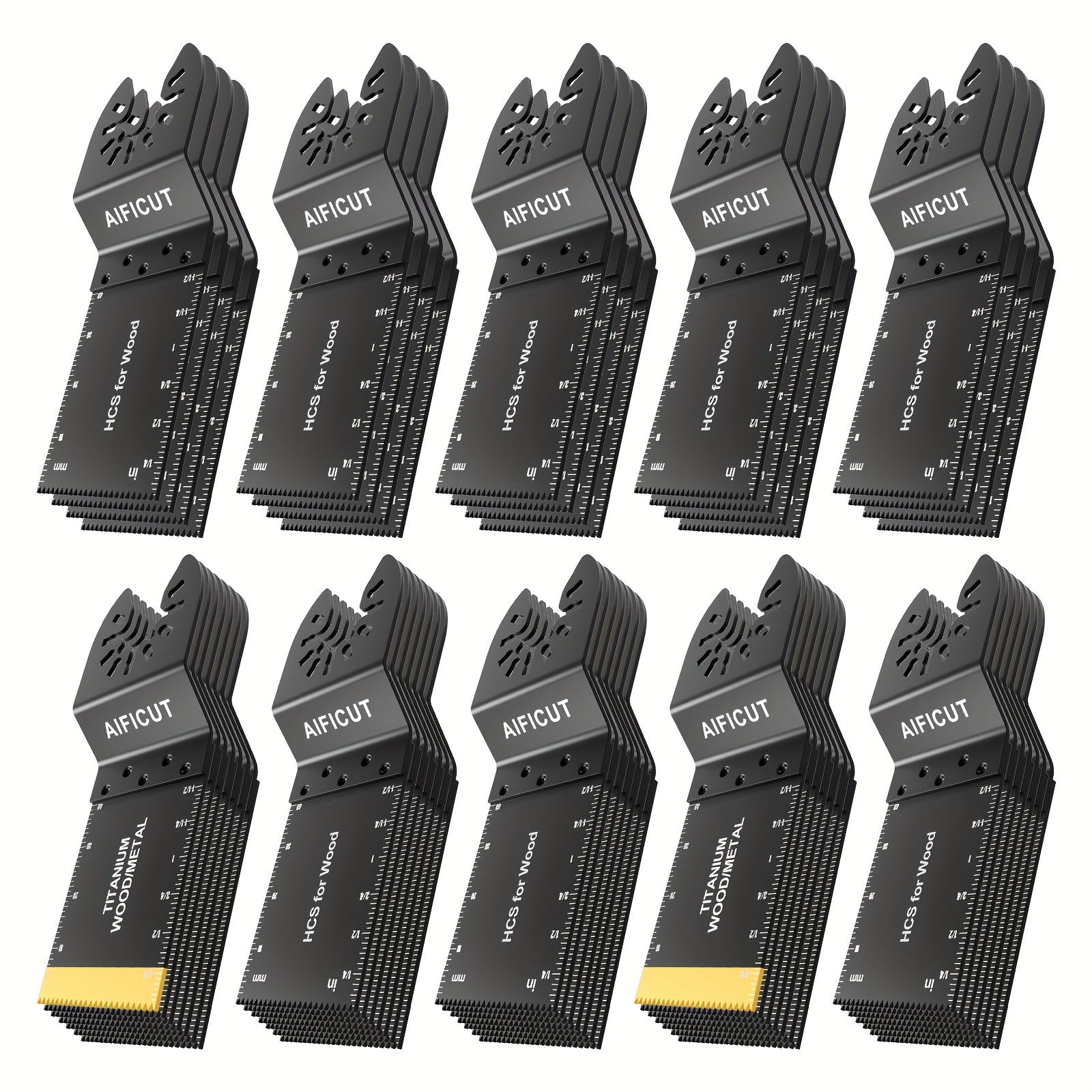 AIFICUT 55pcs Oscillating Saw  - Model Kit Tools avaliação e preço