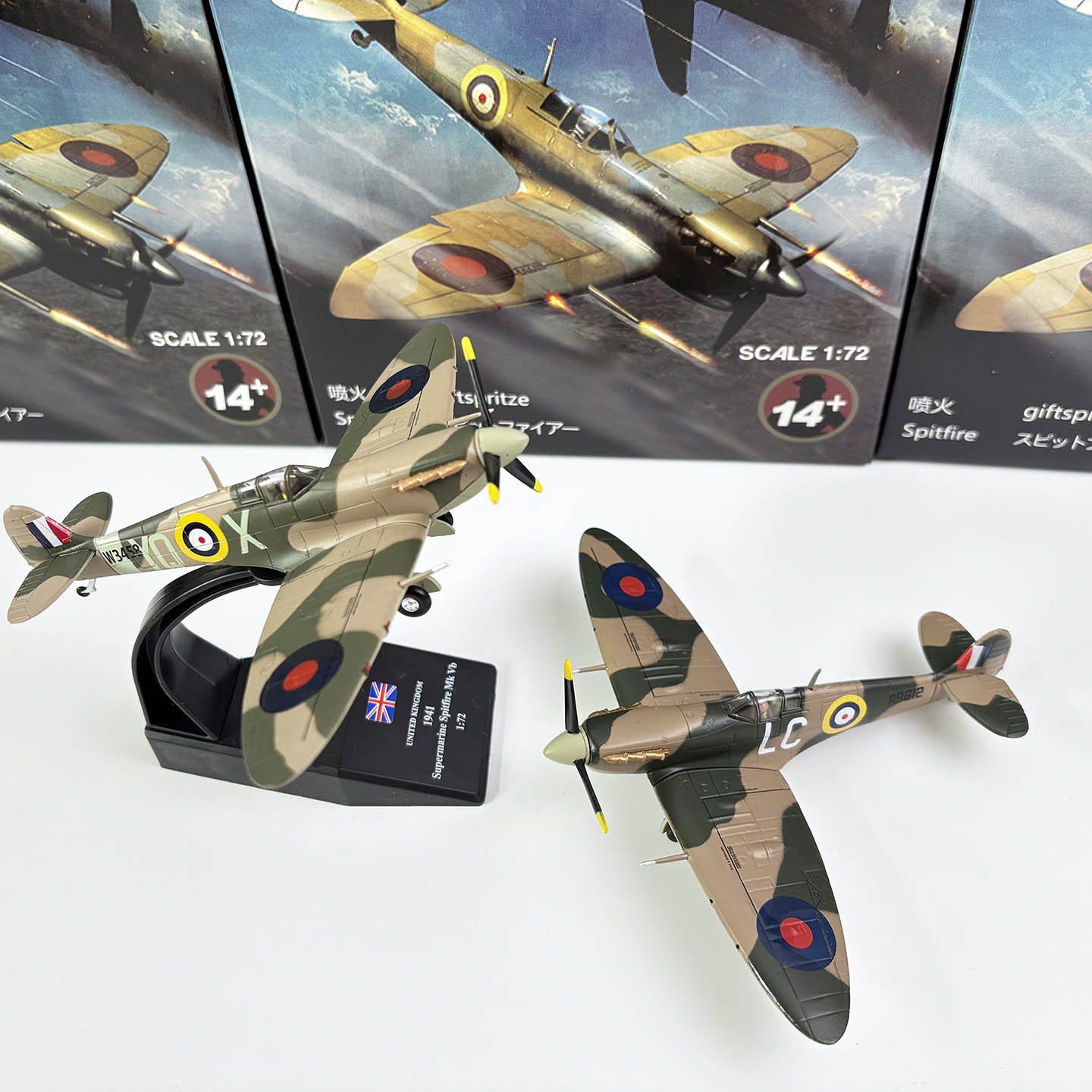 1:72 1/72 Scale WWII British S - Model Kit Spitfire avaliação e preço