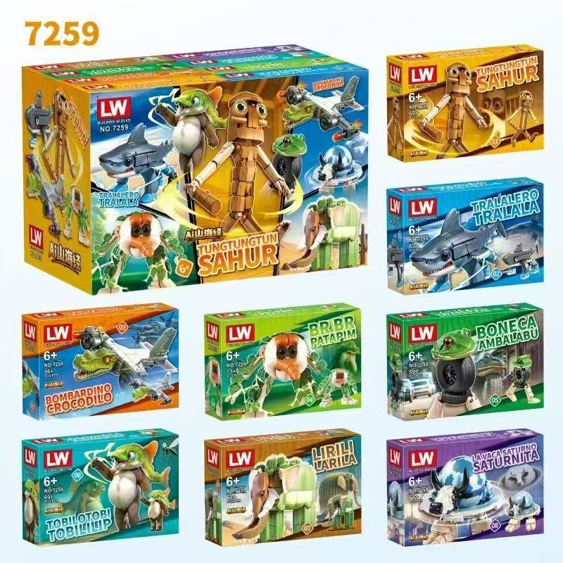 Anime Italian Brainrot Tralale - Model Kit Box avaliação e preço