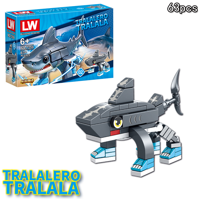 Anime Italian Brainrot Tralale - Model Kit Box avaliação e preço